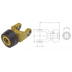 MACHOIRE Walterscheid QSG 2400 1' 3/8 (6) VR AUTO. A BILLE