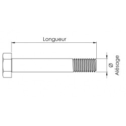 VIS 16 ( pas fin ) x 103 Forges Gorce