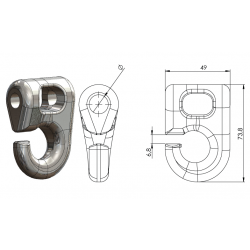 MANILLE D'EPAREUSE FORGES GORCE MR Ø14.5 - SPEED SYSTEM