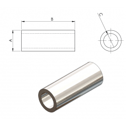 ENTRETOISE FORGES GORCE FG000432 16.5X24 LG21.5