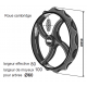 ROUE CAMBRIDGE ø D 550 , moyeu 100 , arbre Ø60 TYPE DALBO - 1 dispo 