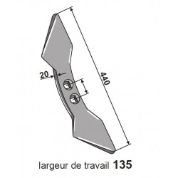 SOC DOUBLE COEUR STD 440x130 EA57 GREGOIRE BESSON / 25 chez VIGNAGRI