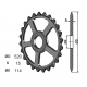 ROUE CAMBRIDG ETOILE (ondulée) Ø530 / 16 , Moyeu ø114 , 5 Branches