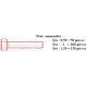 VIS TH 10.9 Brut DIN 933 M10x25 ( prix aux 100 pièces ) Boit. s/cde
