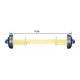 ESSIEU ADR 1008AF C.100 VOIE 1900 FREIN 400X80 F90-8 AXES M18 275/220