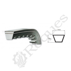COURROIE TRAPEZOIDALE CRANTEE  AVX10 10x8 Lg Ext 685 mm