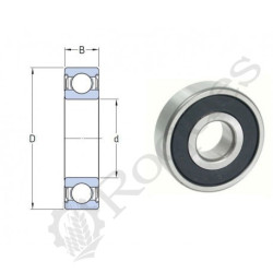 ROULEMENT RIGIDE A 1 RANGEE DE BILLES 35x55x10 ( 61907-2RS1 )