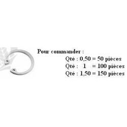 CIRCLIPS INTERIEUR DIN 472 Ø85 ep3 ( prix aux 100 pièces ) 