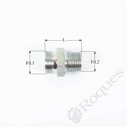 UNION MALE GAZ CONIQUE UMCAG13 G1/4 nu