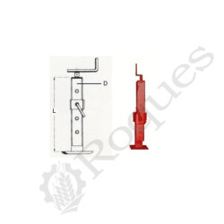 BEQUILLE Sicmap FIX. REGLABLE Carré 60