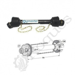 TRANSMISSION AGMASTER by WALTERSCHEID EA1010 32x76 1B / 2A