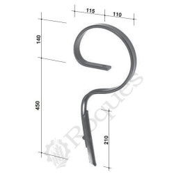 DENT DROITE 32x12 H450 / BIANCHI - prix valable jusqu'à épuisement