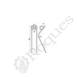 FOURCHE KUHN ( à commander par multiple de 5 )