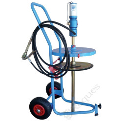 ENS. MOBILE 60/1 POMPE PNEUM. GRAISSE 50/60 Kg ALGI - FLASH N°20/2025