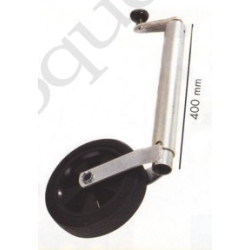 BEQUILLE ROUE JOCKEY Ø 48 roue Ø 200 POUR REMORQUE ROUTIERE