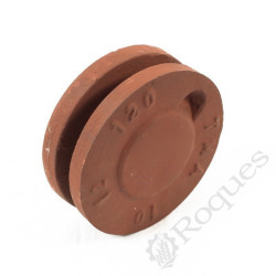 NOIX LISSE A SIMPLE GORGE LISSE Ø120 / CHAINE DE 10 & 12 brute