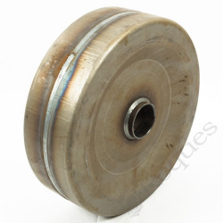 ROUE FER 320x100 AVEC MOYEU Ø52 A ROULEMENT
