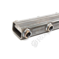 POUTRE PORTE DENT DE FOURCHE Perçée décolletée Ø35 Lg 1500 mm 8 TR. 