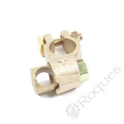 COSSE ( + ) LAITON DOUBLE SERRAGE CAMION 50 mm² Ø13 