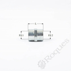 ADAPTEUR 1/2G.FE.-1/2G.FE.