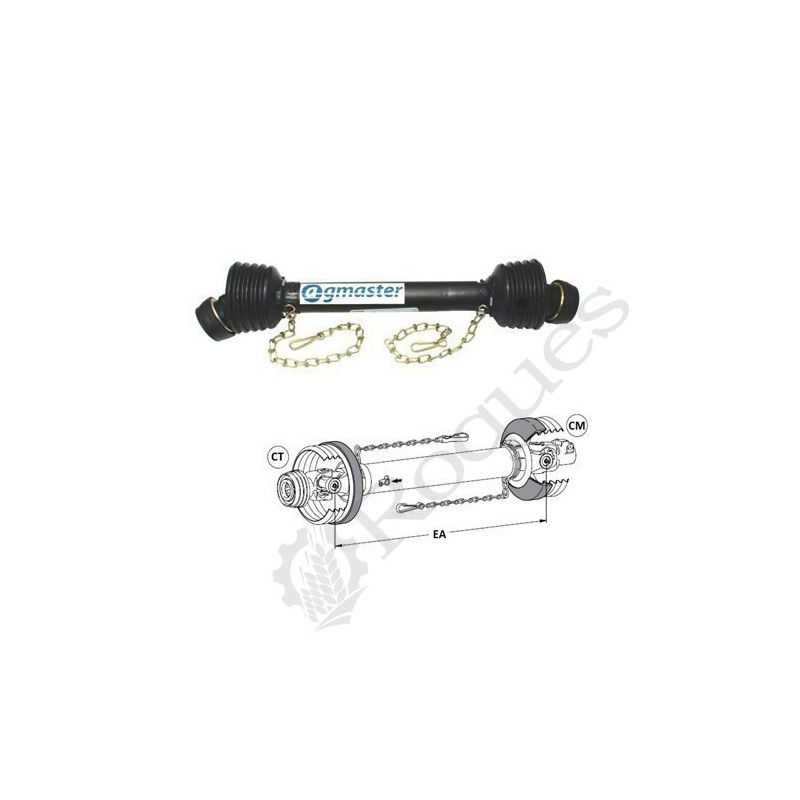 TRANSMISSION AGMASTER by WALTERSCHEID EA1010 32x76 1B / 2A