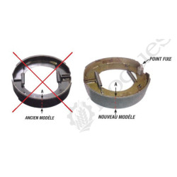 KIT MACHOIRES FREIN Essieux Bourgogne - AMB n.m 400x80 - ex B20297