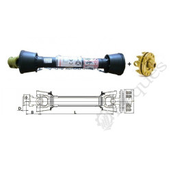 TRANSM. BINACCHI SERIE 4 AVEC LIMITEUR FRICTION LV1 637141001A 