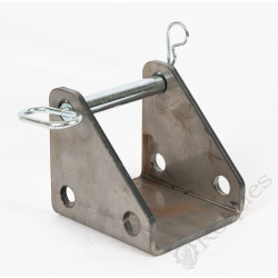 CHAPE + AXE POUR BEQUILLE HYDRAULIQUE CHAPEL