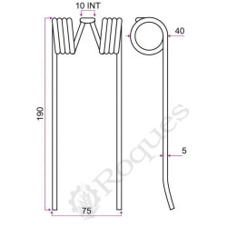DENT PICK-UP TYPE CLAAS / GRANGE & WALTER GW 119 S 