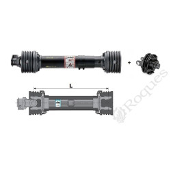 TRANSMISSION BONDIOLI SFT-S9 CT 1"3/8Z6 CM FN44+RL 2200Nm 1"3/4Z6 