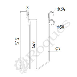 DENT 7 mm TYPE EINBOCK 15002 / GRANGE & GW 469 