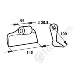 MARTEAU TYPE AGRIMASTER 3001119 / EUROZAPPA ( ex AGM19 / RM150 )