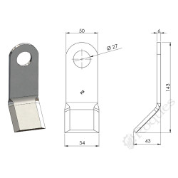 COUTEAU Y FORGES GORCE FG000123 (sac 48)- prix valable jusqu'à épuis.