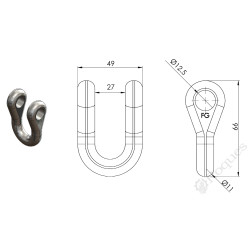 MANILLE D'EPAREUSE FORGES GORCE FG000702 