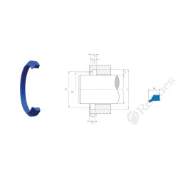 JOINT RACLEUR PU 30x38x4-5 P7