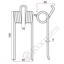 DENT PICK-UP TYPE GALLIGNANI KB8876437 / Grange & Walter GW 289