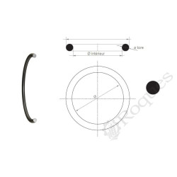 JOINT TORIQUE R36 62.87x5.33 NBR 70